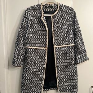 Zara, Tweed Pea Coat, Size M